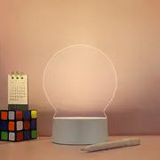 Creative LED Night Light USB Message Board with Pen - Perfect Gifts for Children, Wives, and Home Decoration"